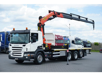 Dropside/ Flatbed truck SCANIA P 420