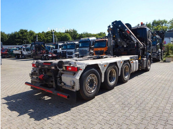 Hook lift truck, Crane truck Scania R490 - Hook lift truck + crane 8x4: picture 3 Hook lift truck, Crane truck Scania R490 - Hook lift truck + crane 8x4: picture 3