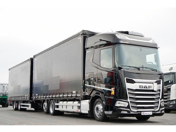 Tractor unit DAF XG 480 / ZESTAW TANDEM / 120 M3 / PRZEJAZDOWY / OŚ PODNOSZONA /: picture 4