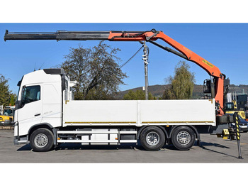 Dropside/ Flatbed truck, Crane truck Volvo FH 420: picture 5