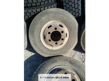 Wheel and tire package 4 x used 7.50-16 LT tyres on 6 studs rims for Toyota Dyna 300: picture 4