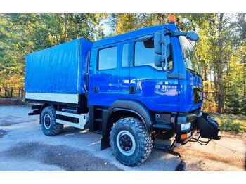 Curtain side truck MAN TGM 13.240 4x4 DOKA CAMPER EXPEDITION: picture 1
