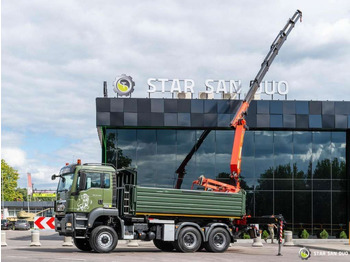 Crane truck MAN  TGS 35.480 PALFINGER PK 20002 HDS Grapple Tippe: picture 3