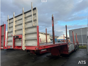 Low loader semi-trailer VANG