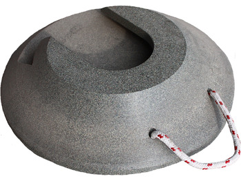 Spare parts for Truck mounted crane Conical stabilizer pads for crane PAC 5.8/F: picture 2