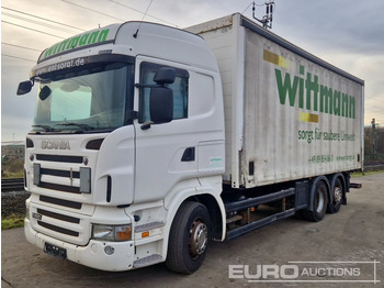 Curtain side truck SCANIA R 420