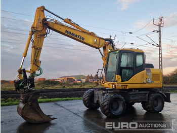 Wheel excavator KOMATSU PW140