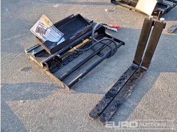 Material handling equipment Unused 2025 GIYI Side Shift Fork to suit Skidsteer Loader: picture 3