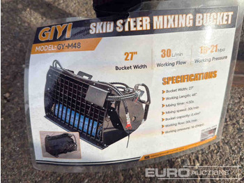 Attachment for Skid steer loader Unused 2025 GIYI GY-M48: picture 5 Attachment for Skid steer loader Unused 2025 GIYI GY-M48: picture 5