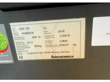 Leasing of Jungheinrich EZS130 Jungheinrich EZS130: picture 4 Leasing of Jungheinrich EZS130 Jungheinrich EZS130: picture 4