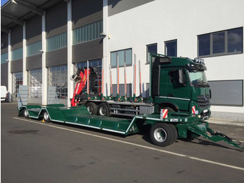 Low loader trailer