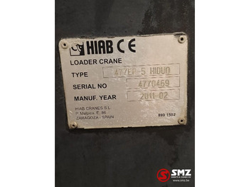 Boom Hiab Occ Autolaadkraan Hiab 477-5 + radio: picture 5 Boom Hiab Occ Autolaadkraan Hiab 477-5 + radio: picture 5