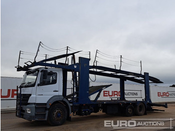Car transporter truck MERCEDES-BENZ Axor 1828