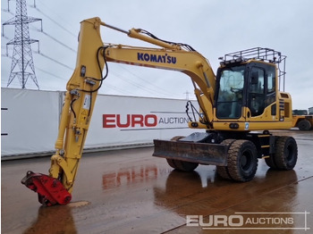 Wheel excavator KOMATSU PW148-10