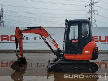 Mini excavator 2015 Kubota KX61-3: picture 2 Mini excavator 2015 Kubota KX61-3: picture 2