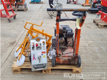Asphalt machine Husqvarna Walk Behind Petrol Floor Saw, Probst Vacuum Lift & Manhole Cover Lifter (2 of): picture 4