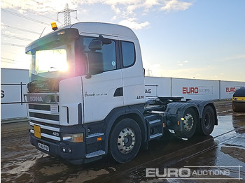 Tractor unit SCANIA 124