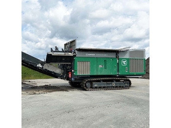 Industrial waste shredder KOMPTECH