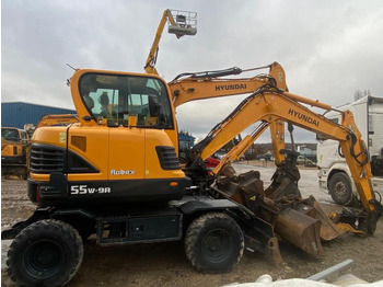 Wheel excavator Hyundai ROBEX 55W-9A: picture 4 Wheel excavator Hyundai ROBEX 55W-9A: picture 4