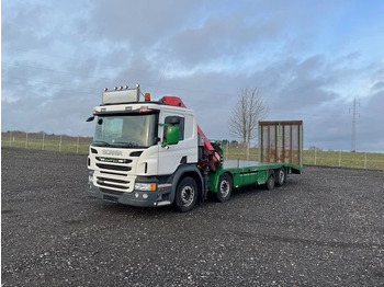 Car transporter truck SCANIA P 450