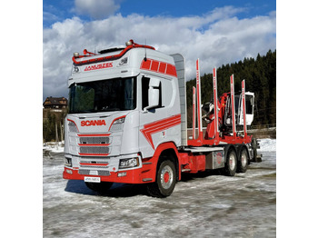 Timber truck SCANIA R 580