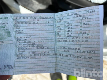 Open body delivery van Fiat Doblo Work Up (2022): picture 5 Open body delivery van Fiat Doblo Work Up (2022): picture 5