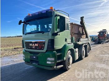 Skip loader truck MAN TGA