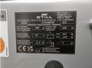 Electric forklift STILL RCE35: picture 5