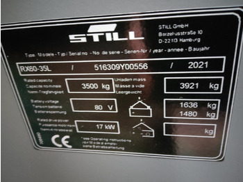 Electric forklift STILL RX60-35L: picture 5