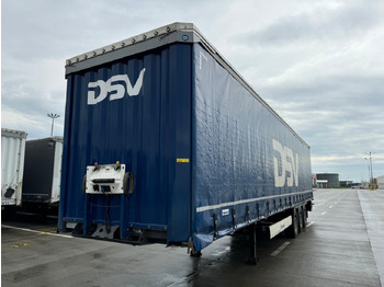 Curtainsider semi-trailer KRONE SD