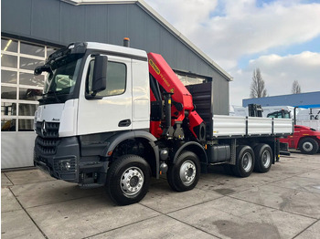 Leasing of Mercedes-Benz Arocs 4140 K 8x4 Crane Truck Mercedes-Benz Arocs 4140 K 8x4 Crane Truck: picture 1