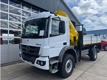 Leasing of Mercedes-Benz Atego Atego 1725 4x4 Flatbed with Hyva HB120 Crane Mercedes-Benz Atego Atego 1725 4x4 Flatbed with Hyva HB120 Crane: picture 3