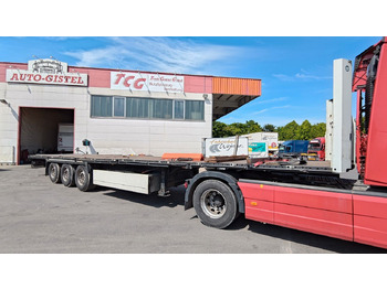 Dropside/ Flatbed semi-trailer KRONE SD