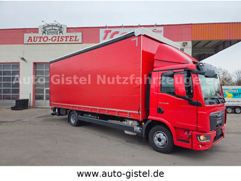 Curtain side truck MAN TGL 12.250