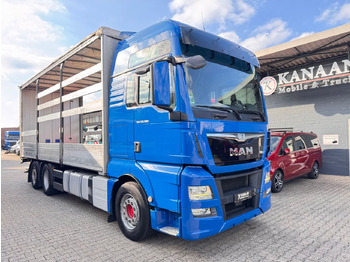 Curtain side truck MAN TGX 26.500