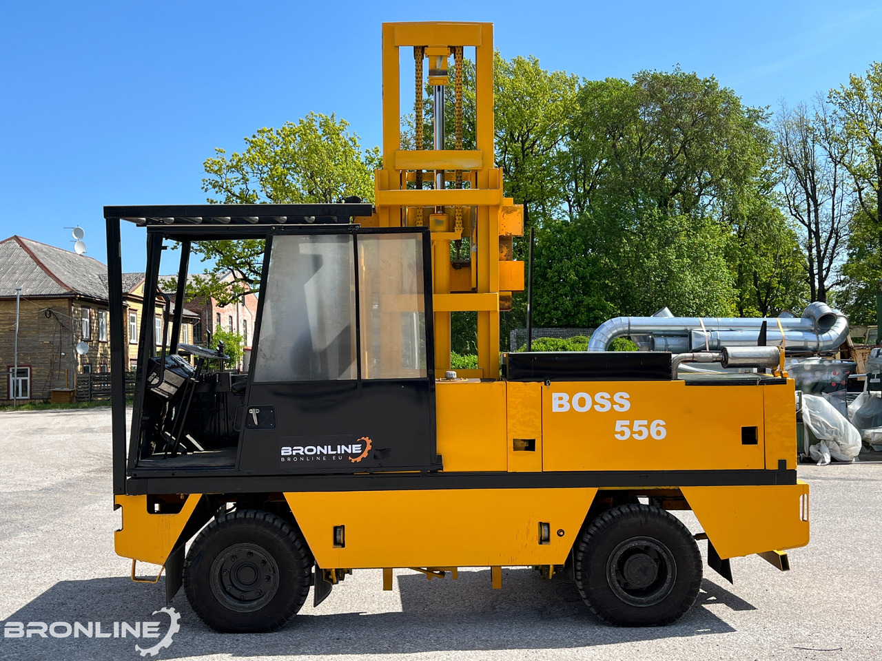 1984 LANCER BOSS 556 - Side loader: picture 2 1984 LANCER BOSS 556 - Side loader: picture 2