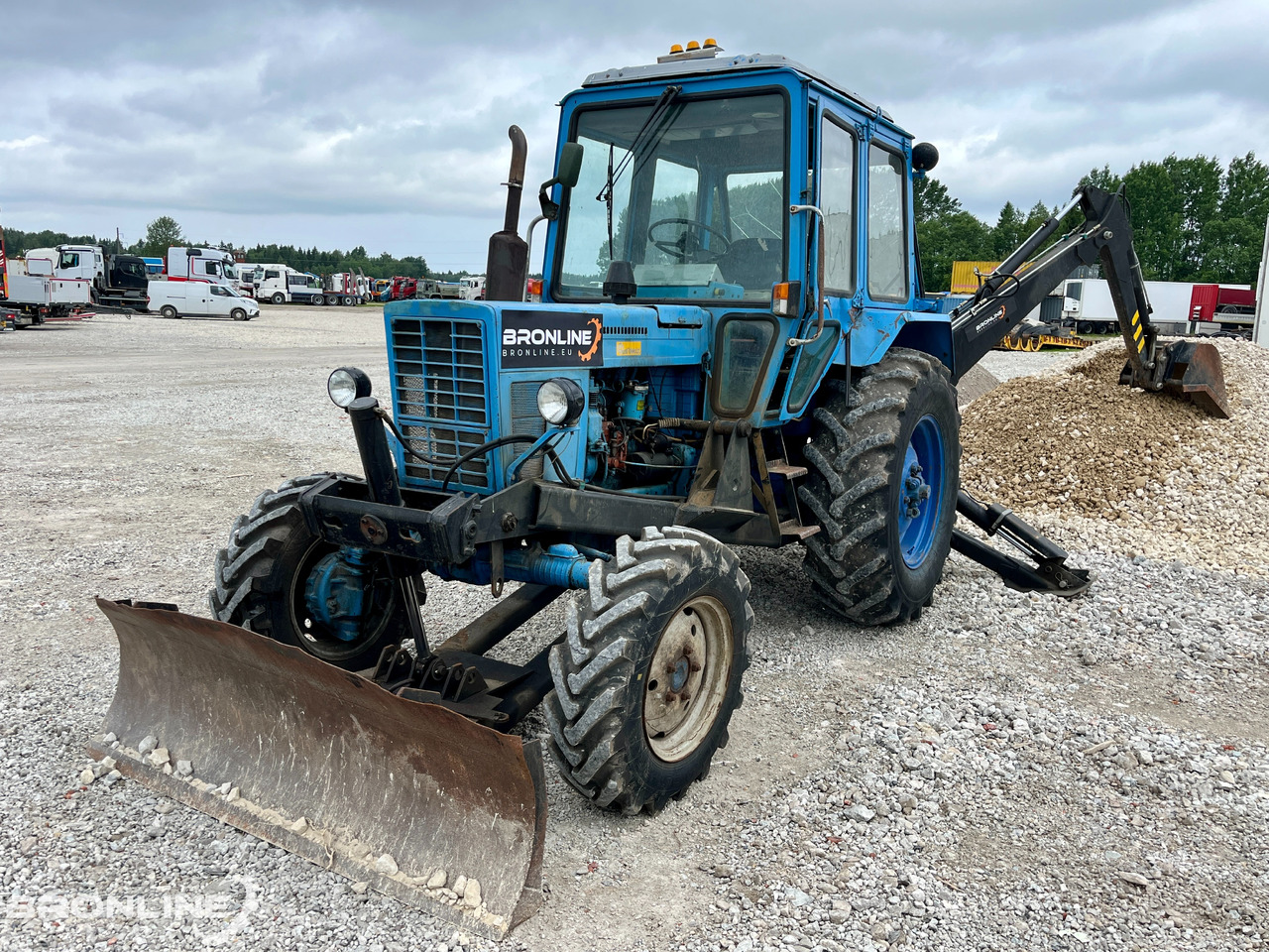Backhoe loader 1992 MTZ 82 Traktor-ekskavaator: picture 1