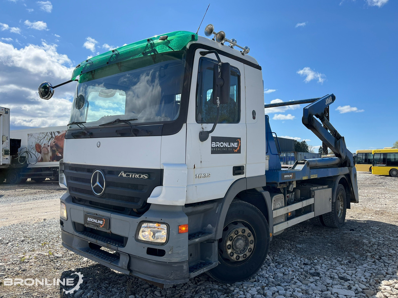 2004 Mercedes-Benz Actros 1832 Skip Loader Joab - Skip loader truck: picture 1 2004 Mercedes-Benz Actros 1832 Skip Loader Joab - Skip loader truck: picture 1