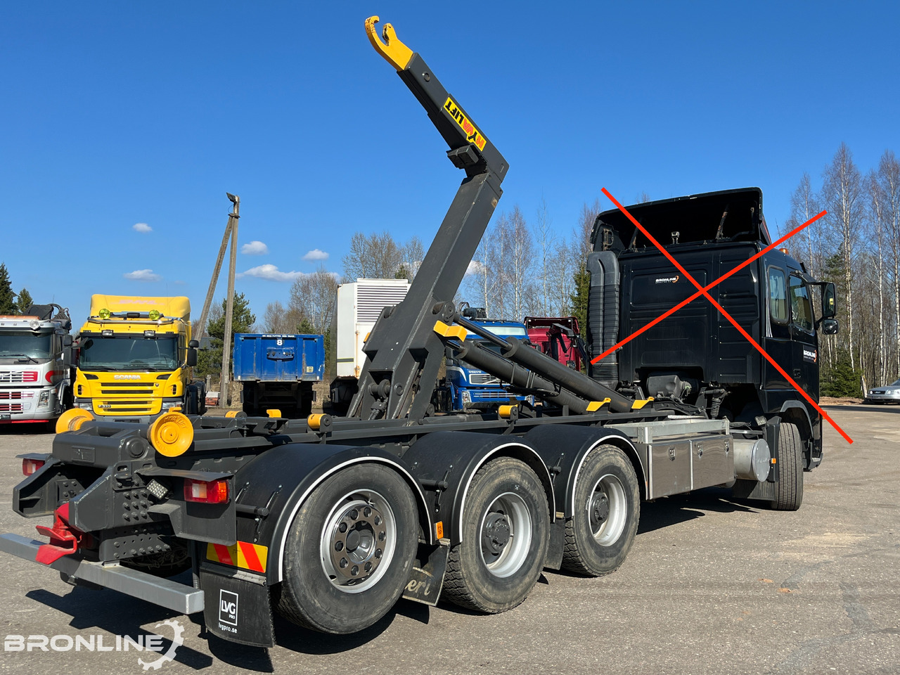 Hook lift/ Skip loader system 2013 Hyvalift 26 65SZ Konkslift/Hooklift 26t: picture 1