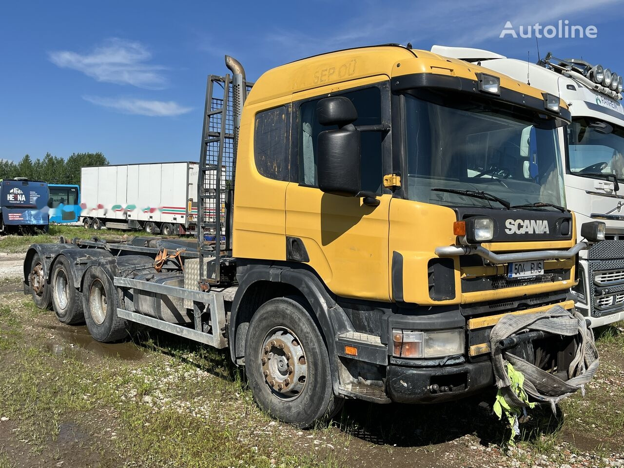 Hook lift truck Scania P124 GB 8X4*4 NA 400: picture 1