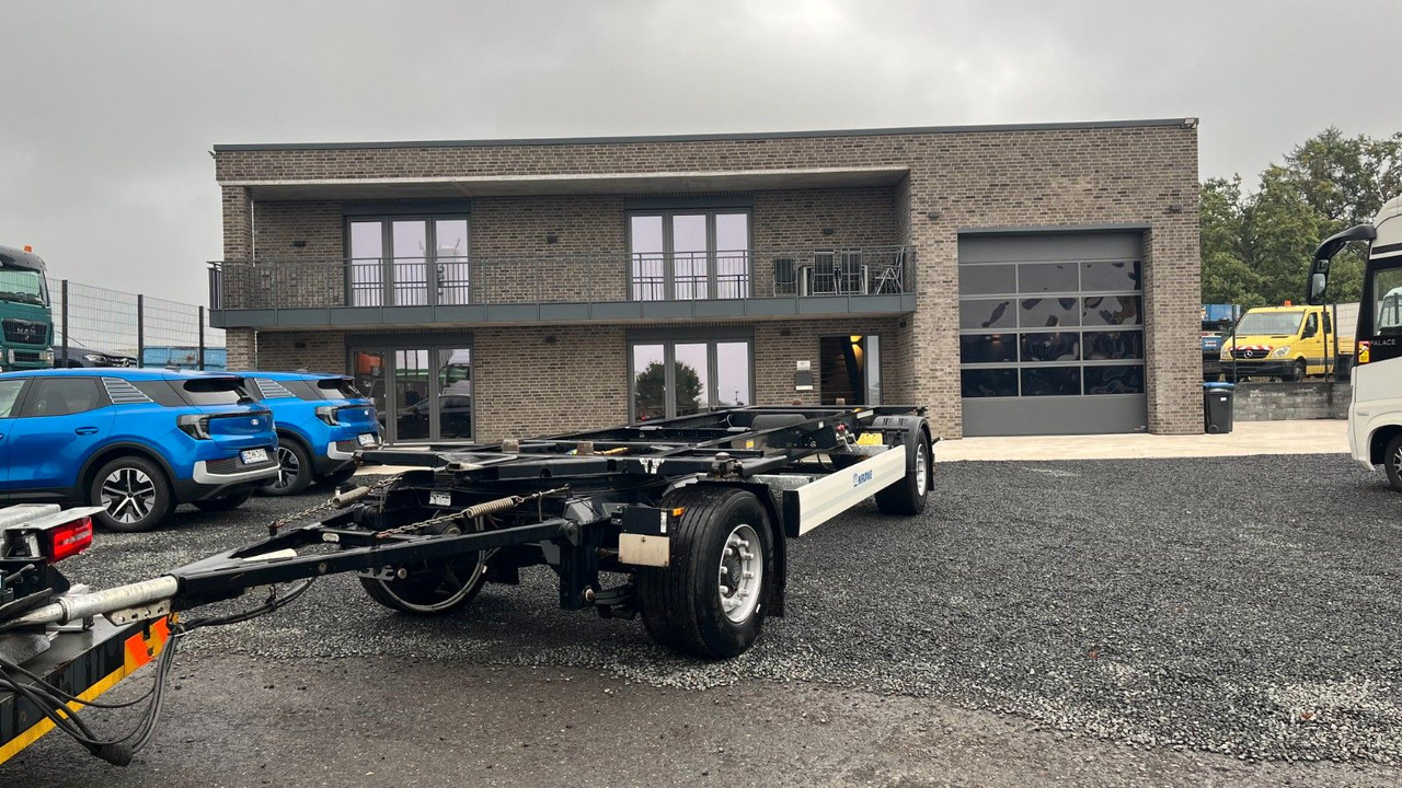 Container transporter/ Swap body trailer Krone AZ 18E Wechselfahrgestell BPW: picture 1