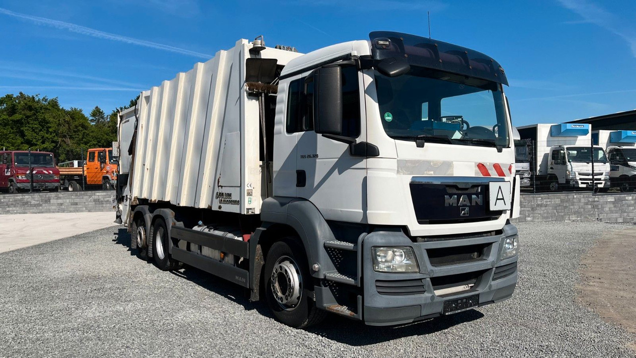 MAN TGS 26.320 6x2 Müllwagen Variopress Faun - Refuse truck: picture 3 MAN TGS 26.320 6x2 Müllwagen Variopress Faun - Refuse truck: picture 3