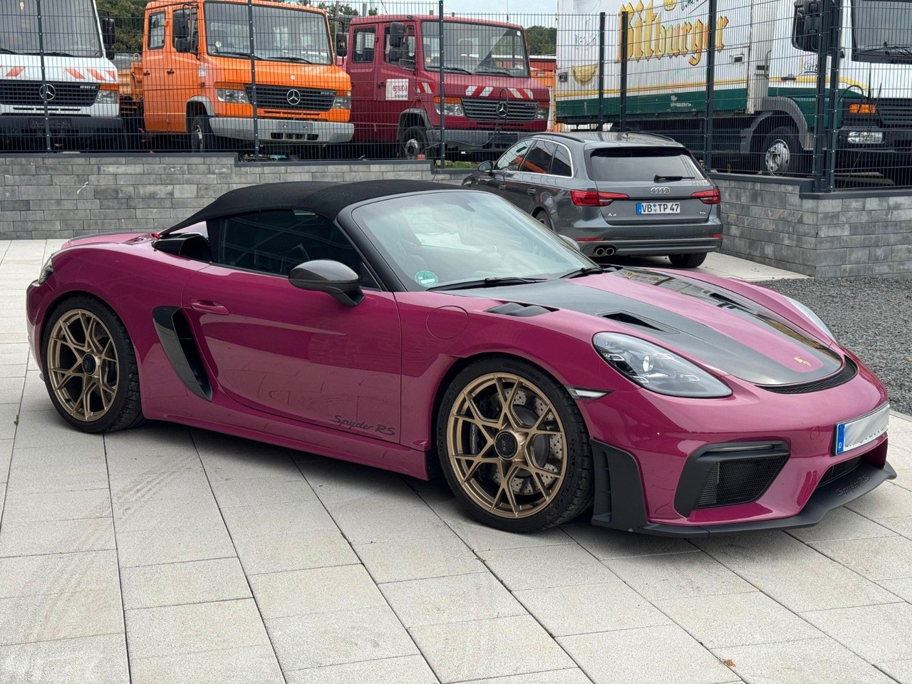 Porsche Boxster 718 Spyder RS WEISSACH LIFT - Convertible: picture 5 Porsche Boxster 718 Spyder RS WEISSACH LIFT - Convertible: picture 5