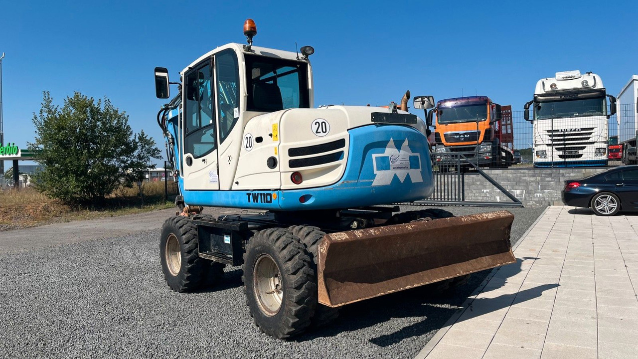 Terex TW110 Mobilbagger Verstellausleger 11000Kg - Wheel excavator: picture 4 Terex TW110 Mobilbagger Verstellausleger 11000Kg - Wheel excavator: picture 4