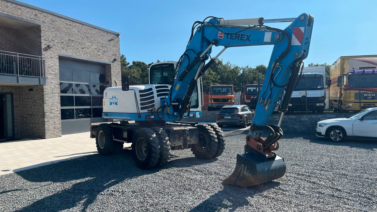 Terex TW110 Mobilbagger Verstellausleger 11000Kg - Wheel excavator: picture 2 Terex TW110 Mobilbagger Verstellausleger 11000Kg - Wheel excavator: picture 2