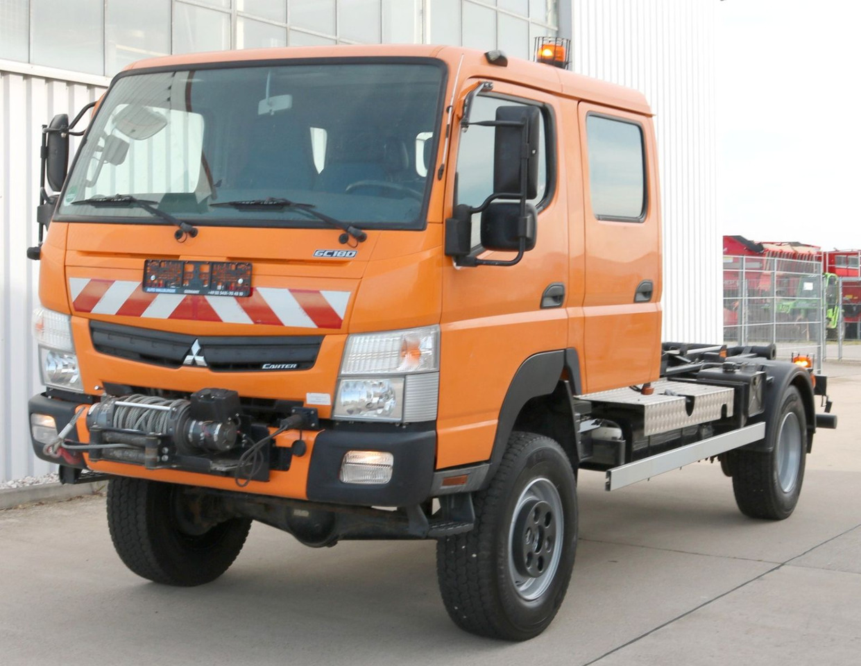 Mitsubishi CANTER 6C180 DOKA 4x4 KLIMA WINDE Standhz. 37tkm - Cab chassis truck: picture 1 Mitsubishi CANTER 6C180 DOKA 4x4 KLIMA WINDE Standhz. 37tkm - Cab chassis truck: picture 1