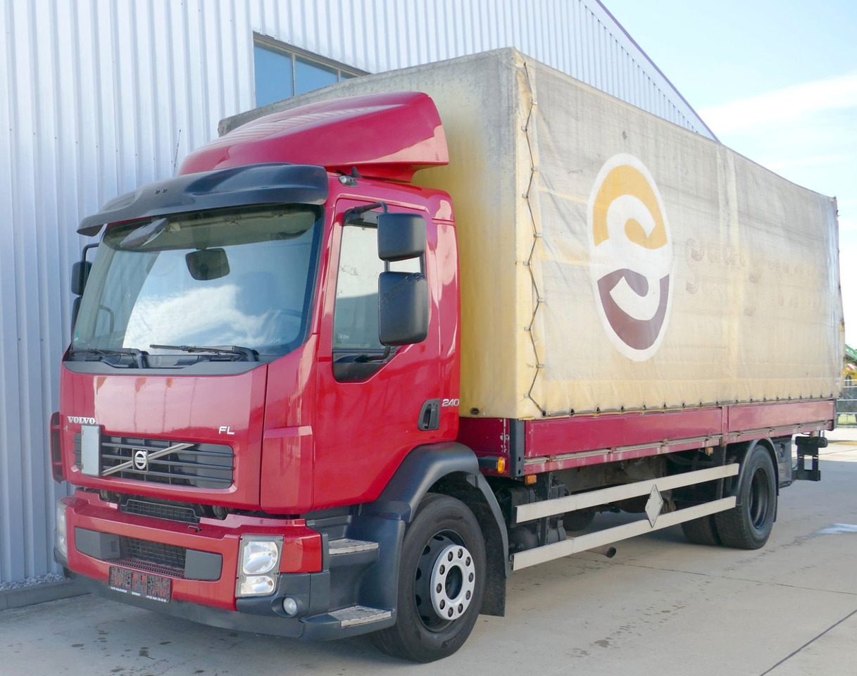 Volvo FL 240 PRITSCHE / PLANE + LBW + KLIMA + EURO 5 - Curtain side truck: picture 2 Volvo FL 240 PRITSCHE / PLANE + LBW + KLIMA + EURO 5 - Curtain side truck: picture 2