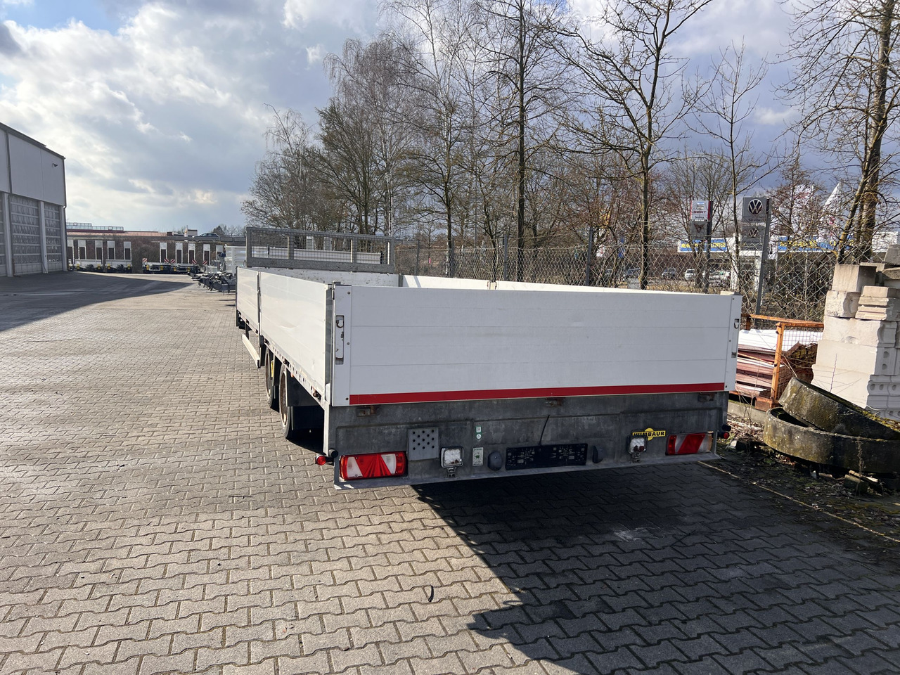 Humbaur HBTZ 137224 14,4 t Tandem- Pritschenanhänger- Tieflader - Low loader trailer: picture 5 Humbaur HBTZ 137224 14,4 t Tandem- Pritschenanhänger- Tieflader - Low loader trailer: picture 5