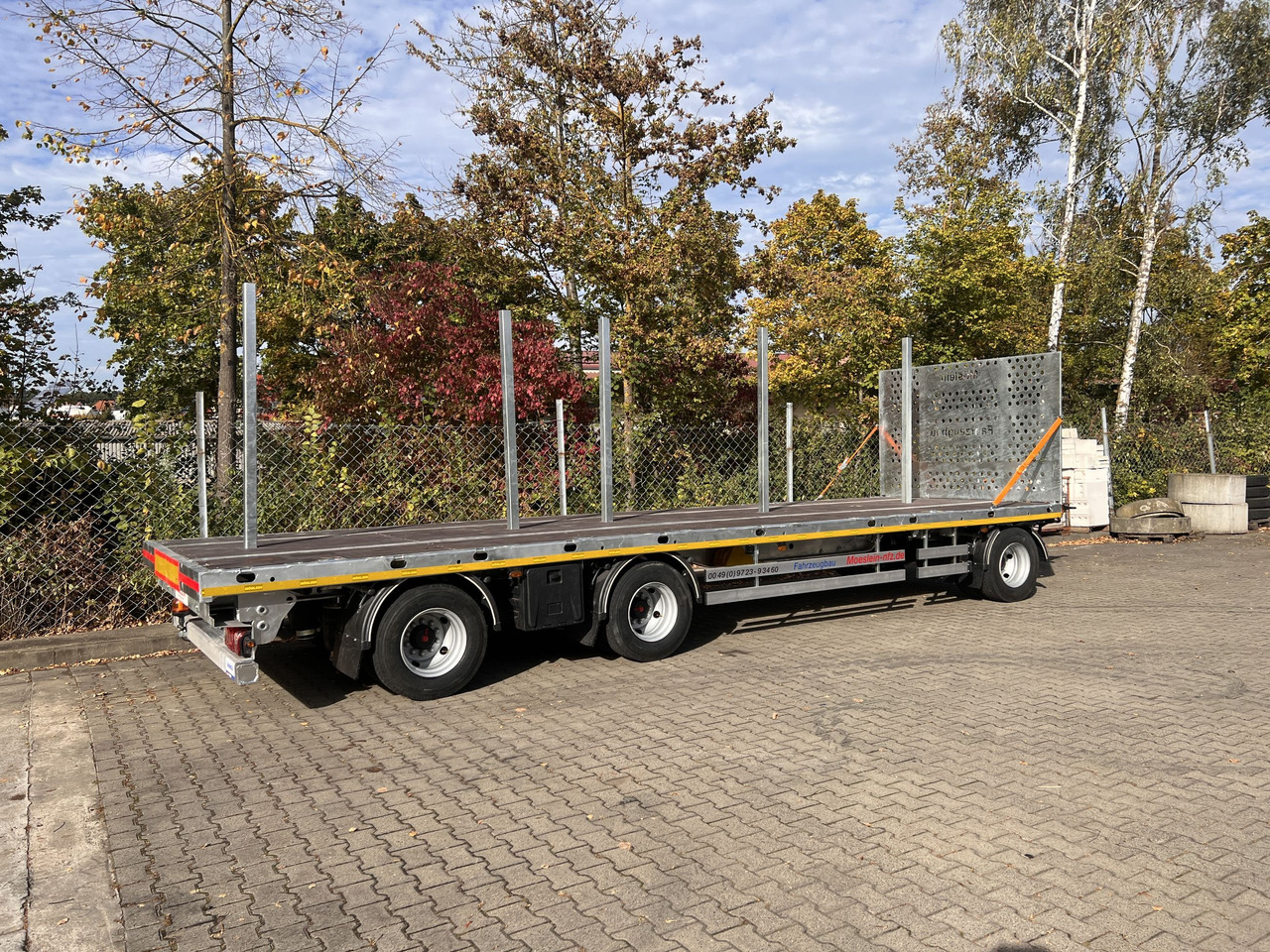 Möslein T 3 Plato 8,6 m 3 Achs Jumbo- Plato- Anhänger 8,60 m, Mega - Low loader trailer: picture 3 Möslein T 3 Plato 8,6 m 3 Achs Jumbo- Plato- Anhänger 8,60 m, Mega - Low loader trailer: picture 3
