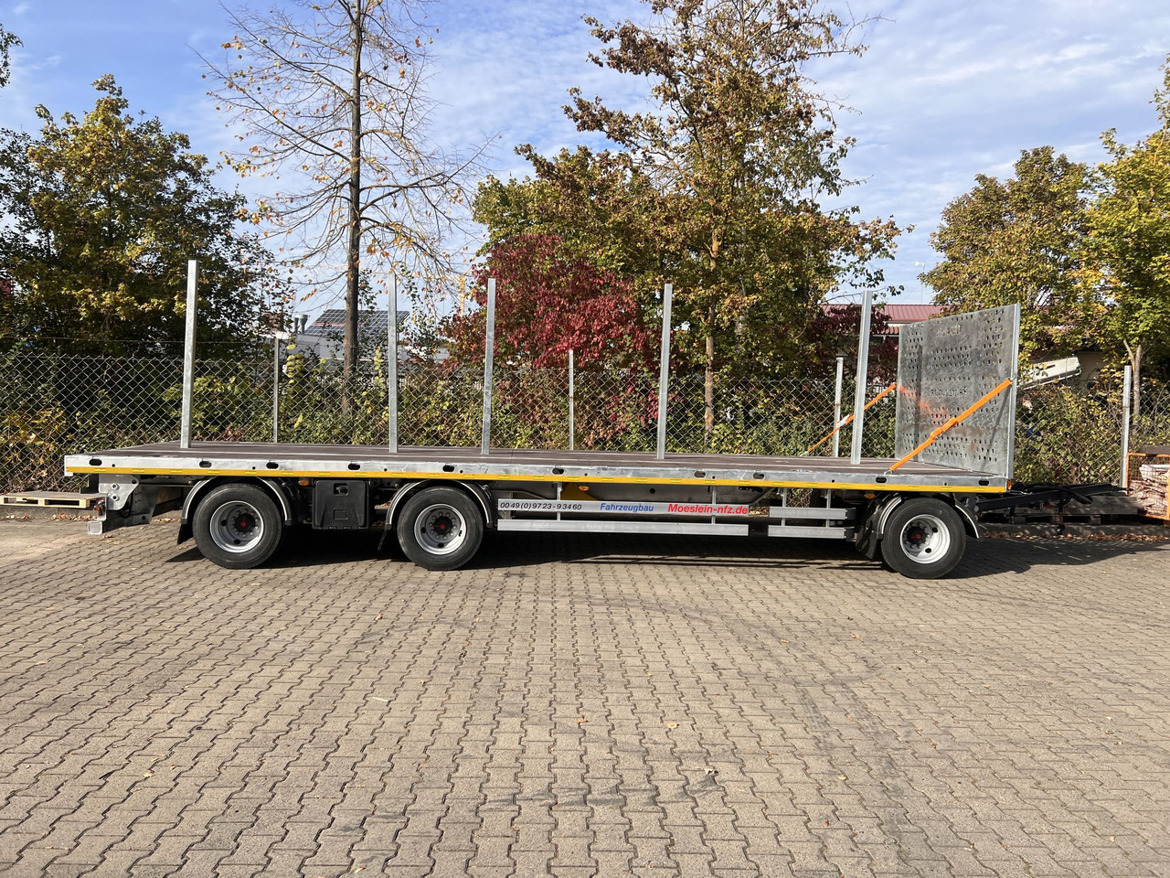 Möslein T 3 Plato 8,6 m 3 Achs Jumbo- Plato- Anhänger 8,60 m, Mega - Low loader trailer: picture 2 Möslein T 3 Plato 8,6 m 3 Achs Jumbo- Plato- Anhänger 8,60 m, Mega - Low loader trailer: picture 2
